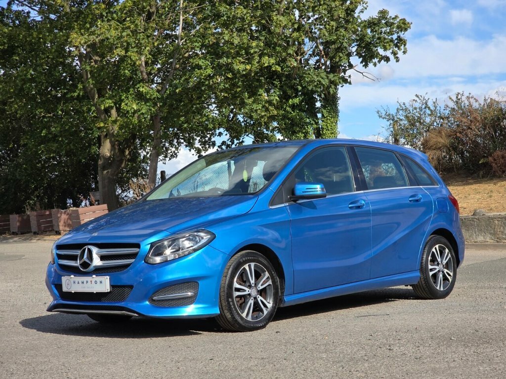 Mercedes-Benz B Class Mpv Blue #5