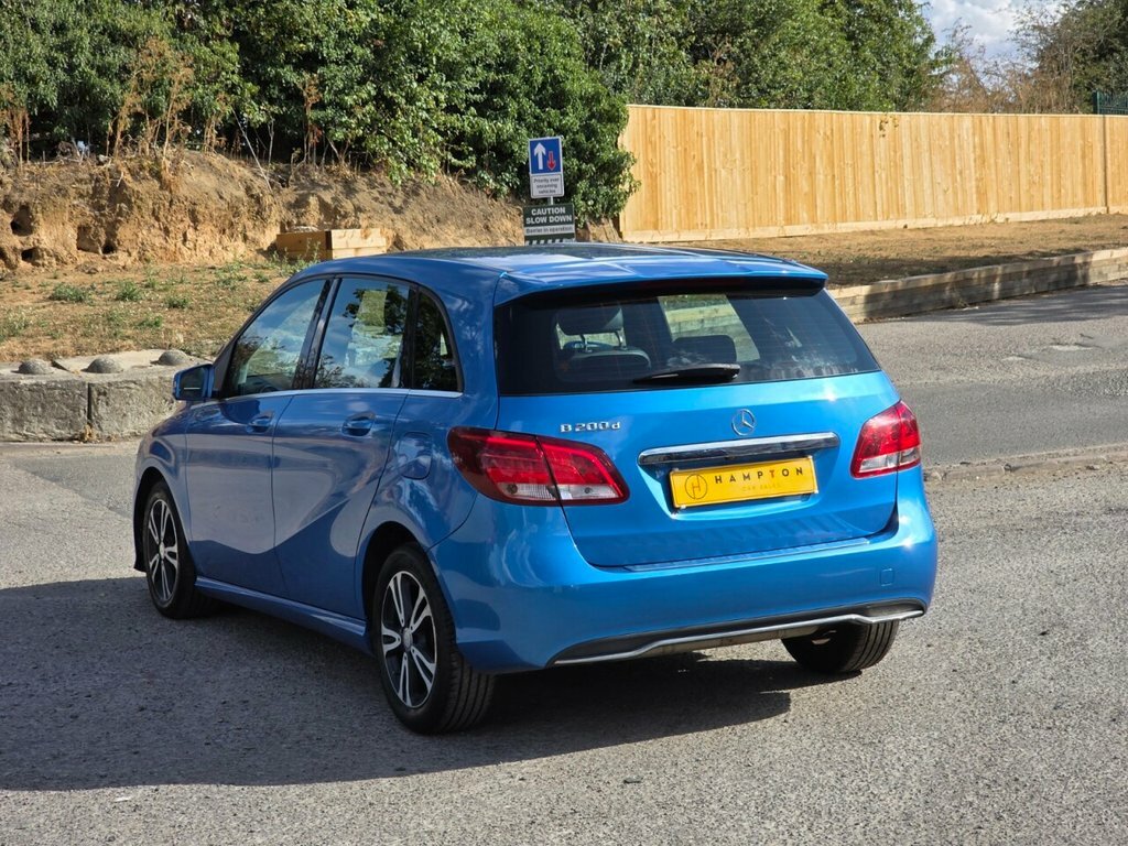 Mercedes-Benz B Class 1.6 B 180 Sport Premium 121 Bhp Blue #7