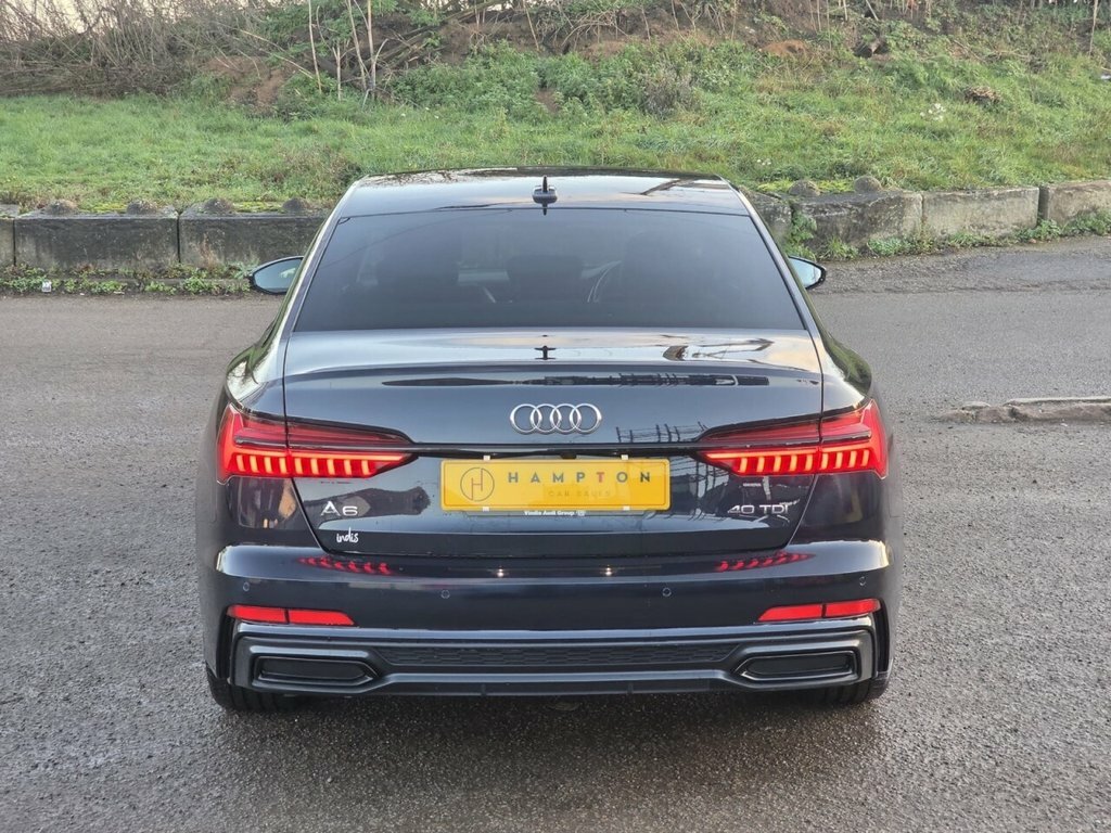 Audi A6 Saloon 2.0 Tfsi 45 Black Edition S Tronic Quattro White #9