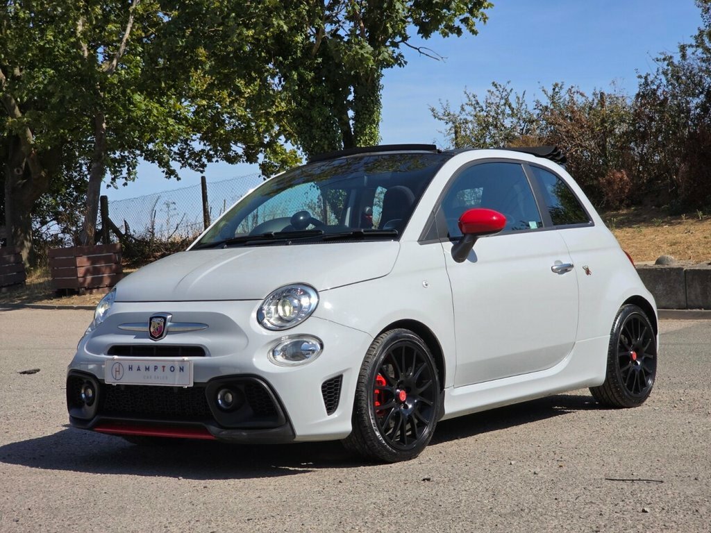 Abarth 595 Convertible Grey #5