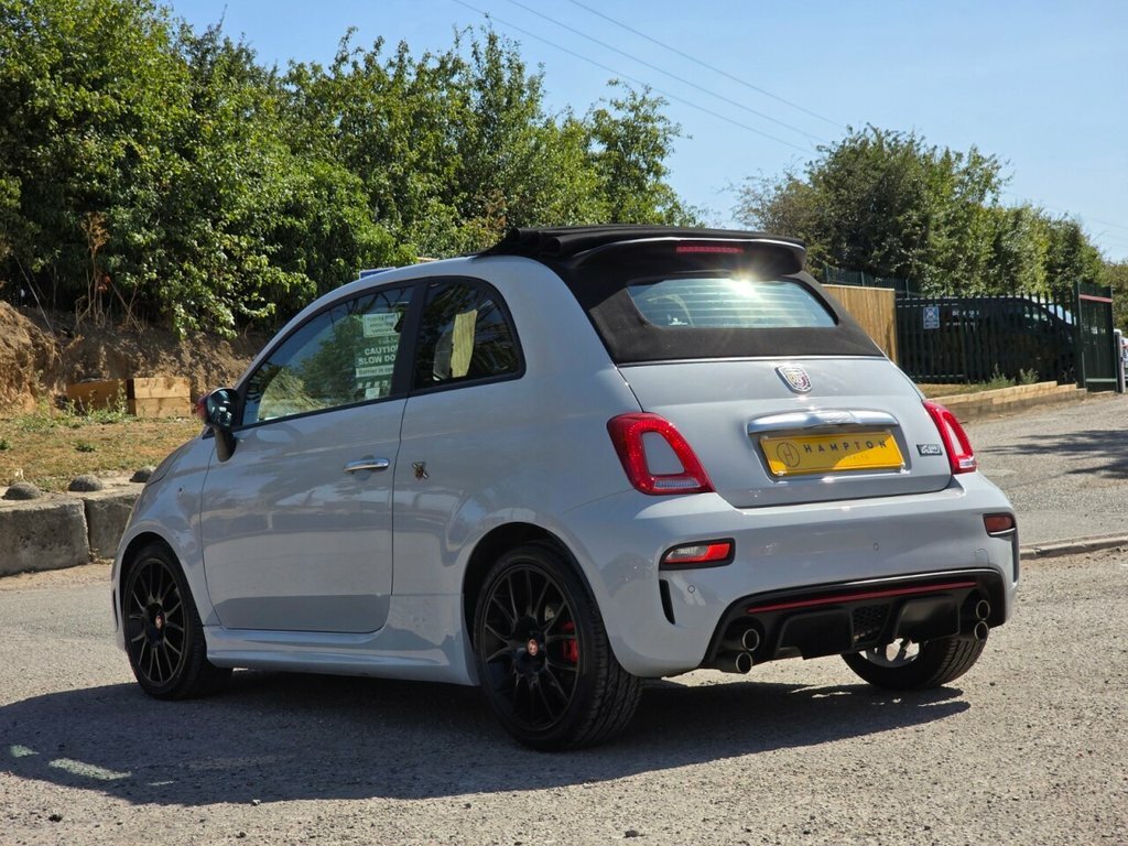 Abarth 595 Convertible Grey #6