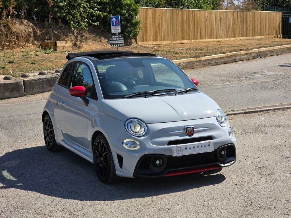 Abarth 595 Convertible Grey #2
