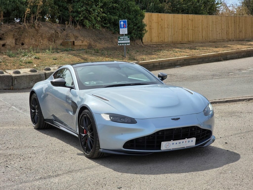 Aston Martin Vantage Coupe Silver #2