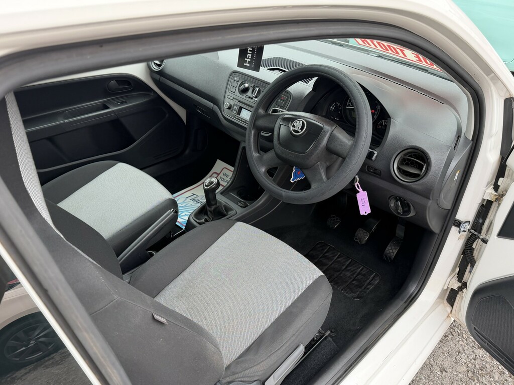 Skoda Citigo 1.0 Mpi Greentech Se White