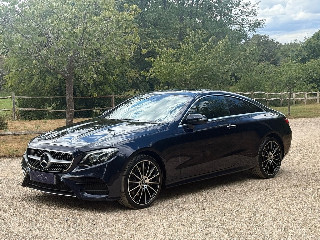 Mercedes-Benz E Class 3.0 E450 V6 Amg Line Premium Plus Coupe Petr Blue #5