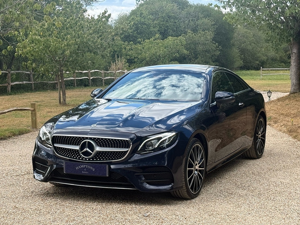 Mercedes-Benz E Class 3.0 E450 V6 Amg Line Premium Plus Coupe Petr Blue #4
