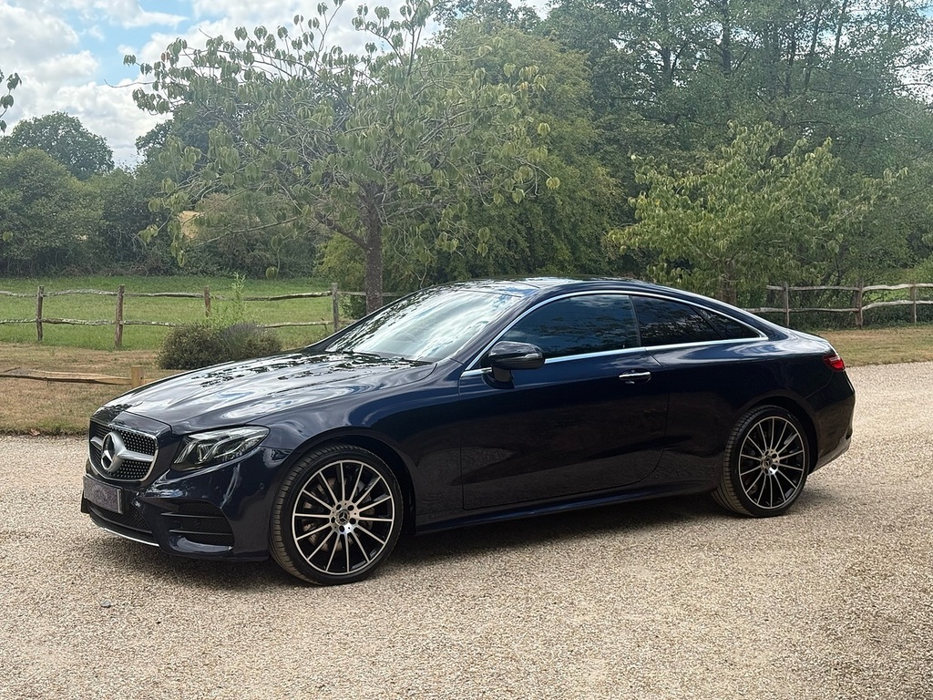 Mercedes-Benz E Class 3.0 E450 V6 Amg Line Premium Plus Coupe Petr Blue #6