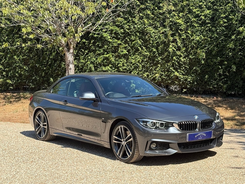 BMW 4 Series 2.0 420D M Sport Convertible Euro Grey #4