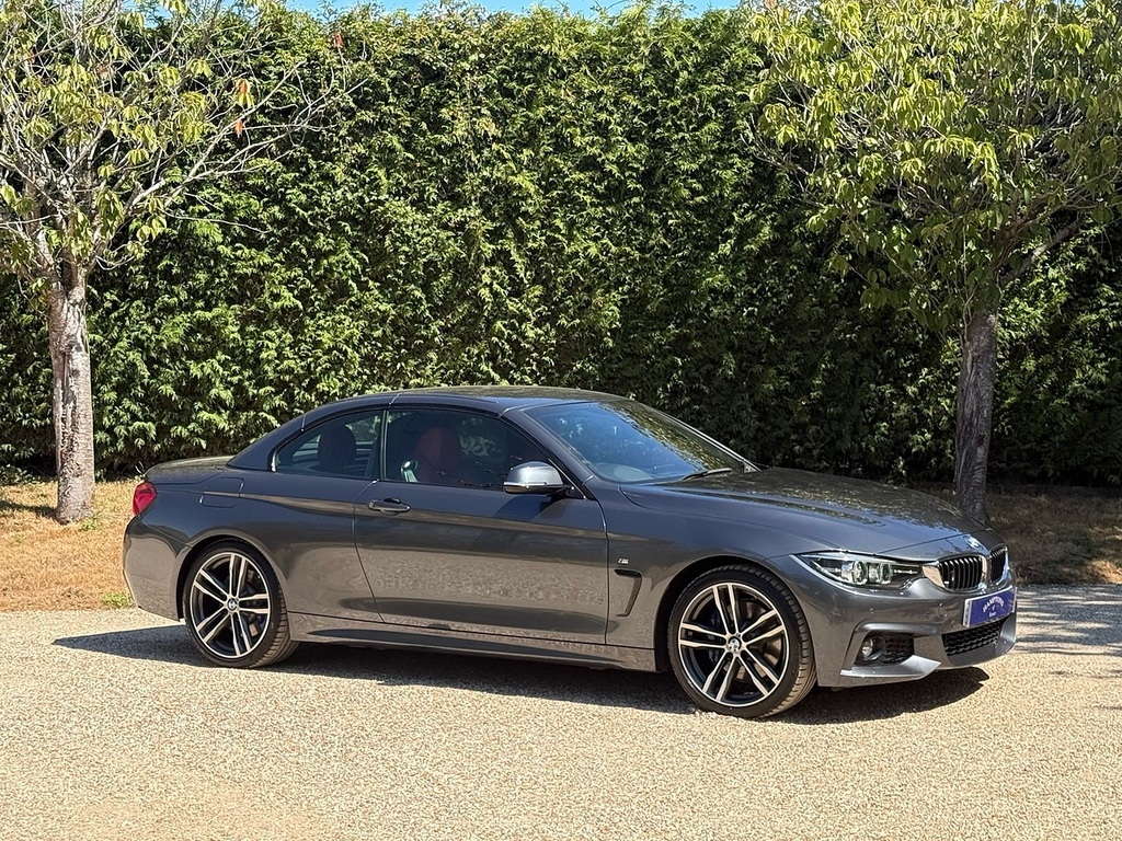 BMW 4 Series 2.0 420D M Sport Convertible Euro Grey
