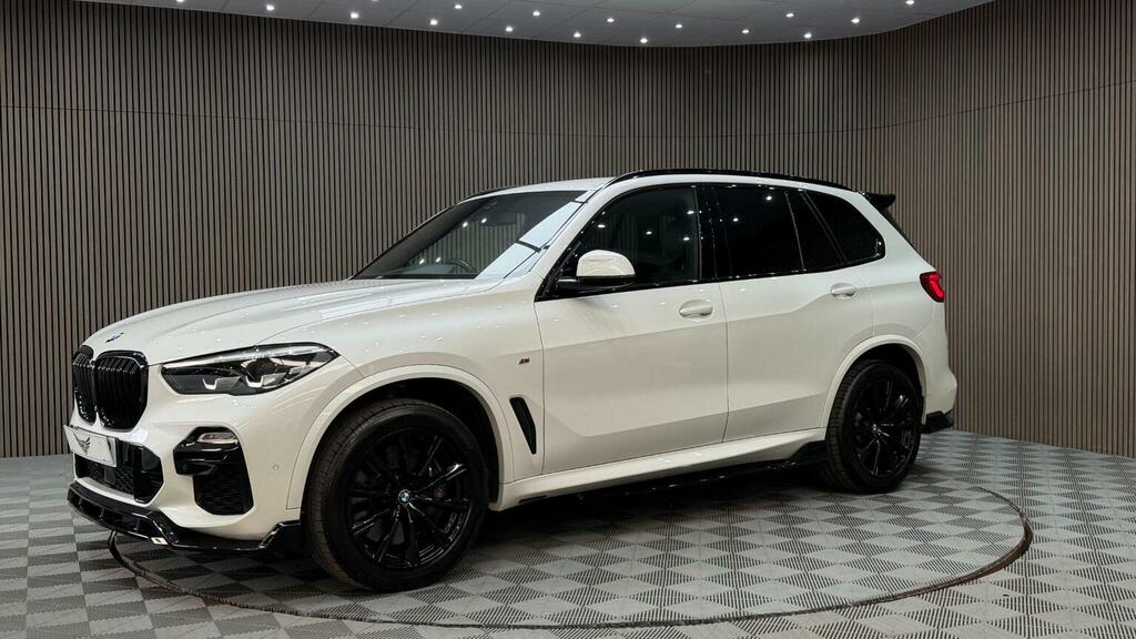 BMW X5 Suv 3.0 30D M Sport Xdrive Euro 6 Ss YE68HUR White #6
