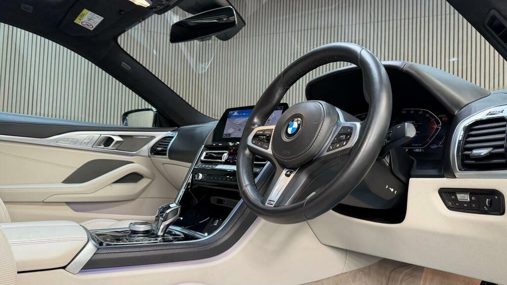 BMW 8 Series Gran Coupe 840I Sdrive Black #15