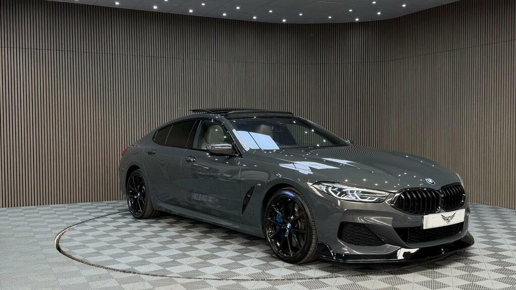 BMW 8 Series Gran Coupe 840I Sdrive Black #38
