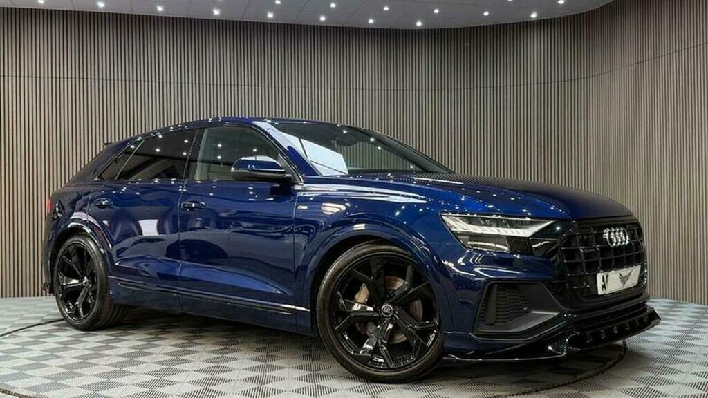 Audi Q8 3.0 Tdi V6 50 S Line Tiptronic Quattro Euro 6 Ss Blue #4