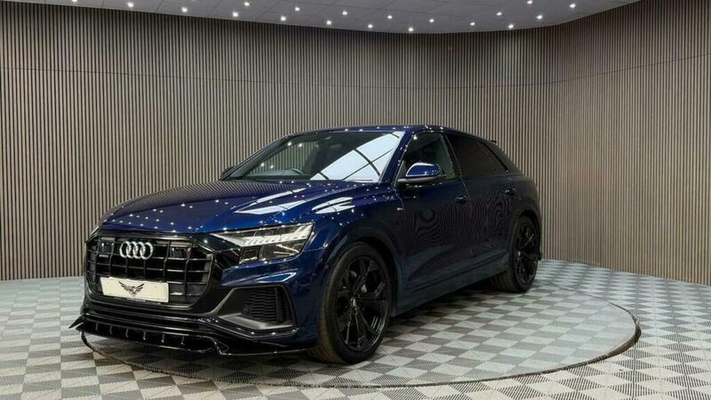 Audi Q8 3.0 Tdi V6 50 S Line Tiptronic Quattro Euro 6 Ss Blue #3