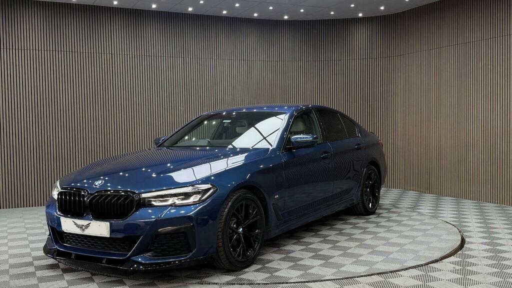 BMW 5 Series 2.0 520D Mht M Sport Steptronic Euro 6 Ss Blue #6