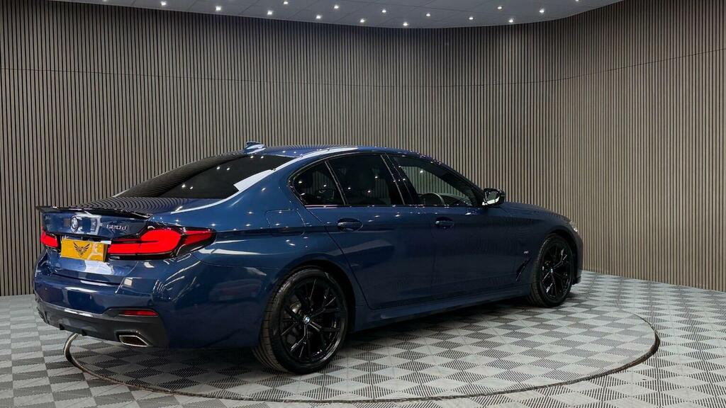 BMW 5 Series 2.0 520D Mht M Sport Steptronic Euro 6 Ss Blue #5