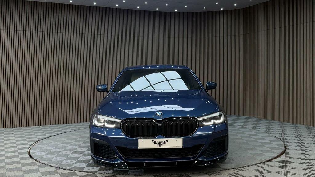BMW 5 Series 2.0 520D Mht M Sport Steptronic Euro 6 Ss Blue #4