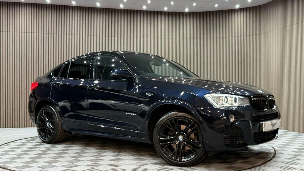 BMW X4 3.0 35D M Sport Xdrive Euro 6 Ss FG66MDN Black
