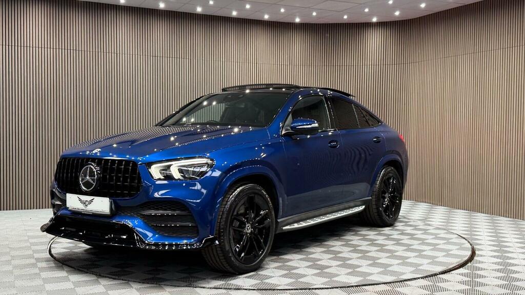 Mercedes-Benz GLE Coupe 2.9 Gle400d Amg Line Premium Plus Coupe G-tronic Blue #6