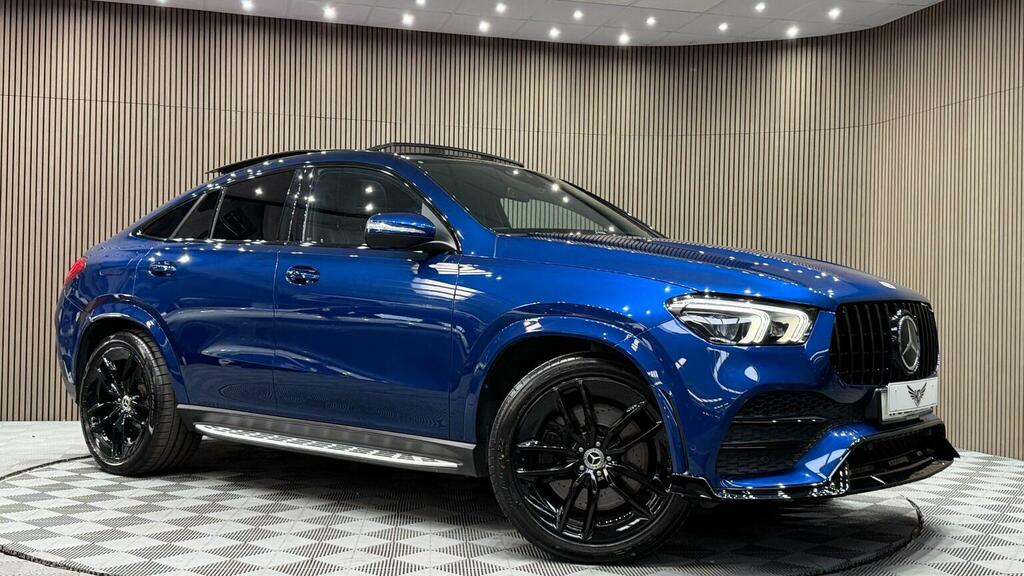 Mercedes-Benz GLE Coupe 2.9 Gle400d Amg Line Premium Plus Coupe G-tronic Blue
