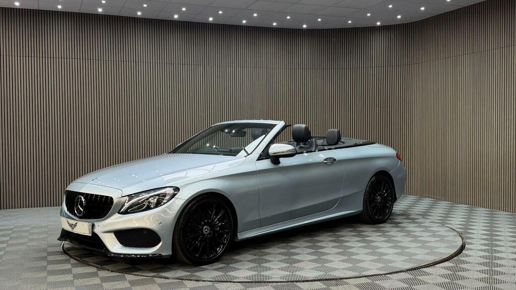 Mercedes-Benz C Class 2.1 C220d Amg Line Premium Plus Cabriolet G-tron Silver #6