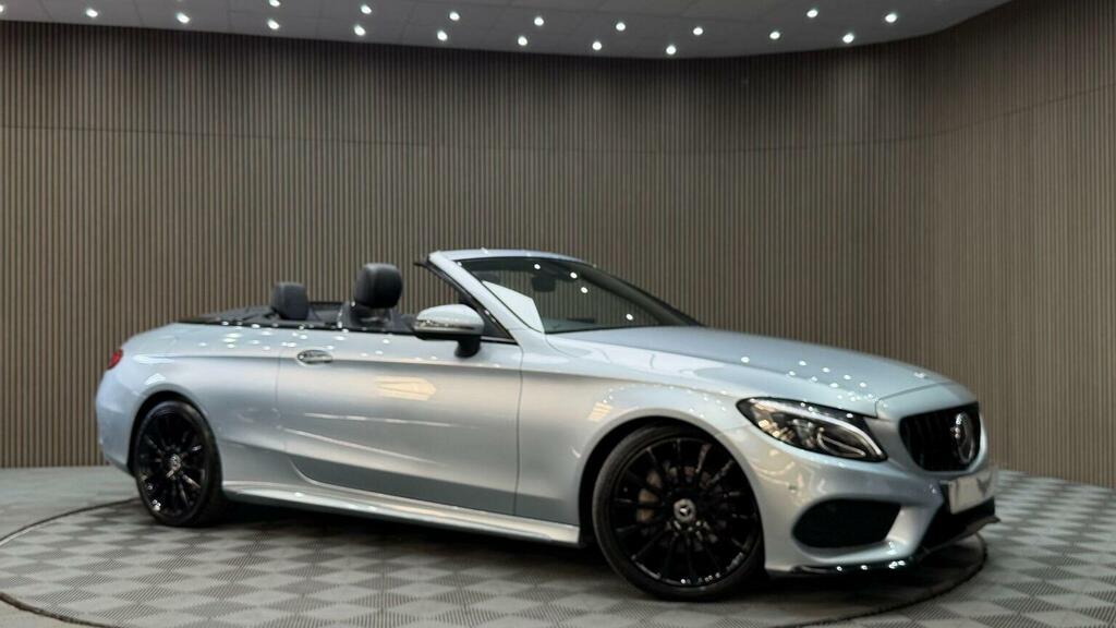 Mercedes-Benz C Class 2.1 C220d Amg Line Premium Plus Cabriolet G-tron Silver