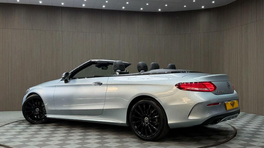 Mercedes-Benz C Class 2.1 C220d Amg Line Premium Plus Cabriolet G-tron Silver #2