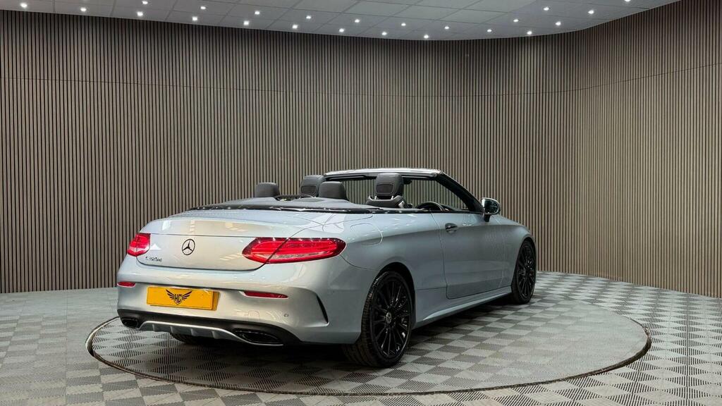 Mercedes-Benz C Class 2.1 C220d Amg Line Premium Plus Cabriolet G-tron Silver #5