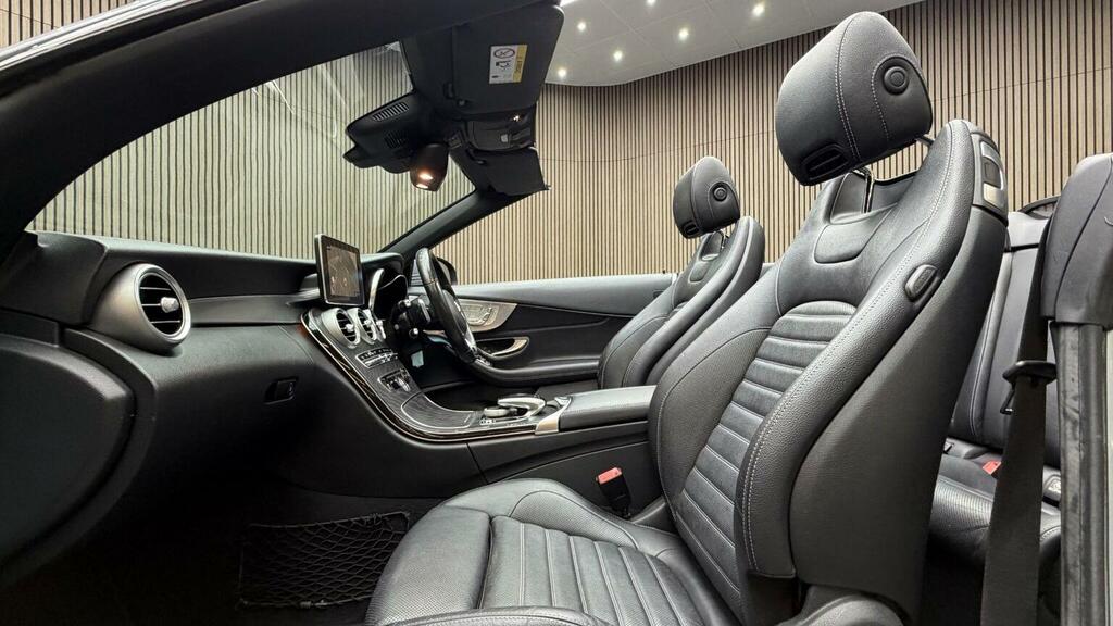 Mercedes-Benz C Class 2.1 C220d Amg Line Premium Plus Cabriolet G-tron Silver #3