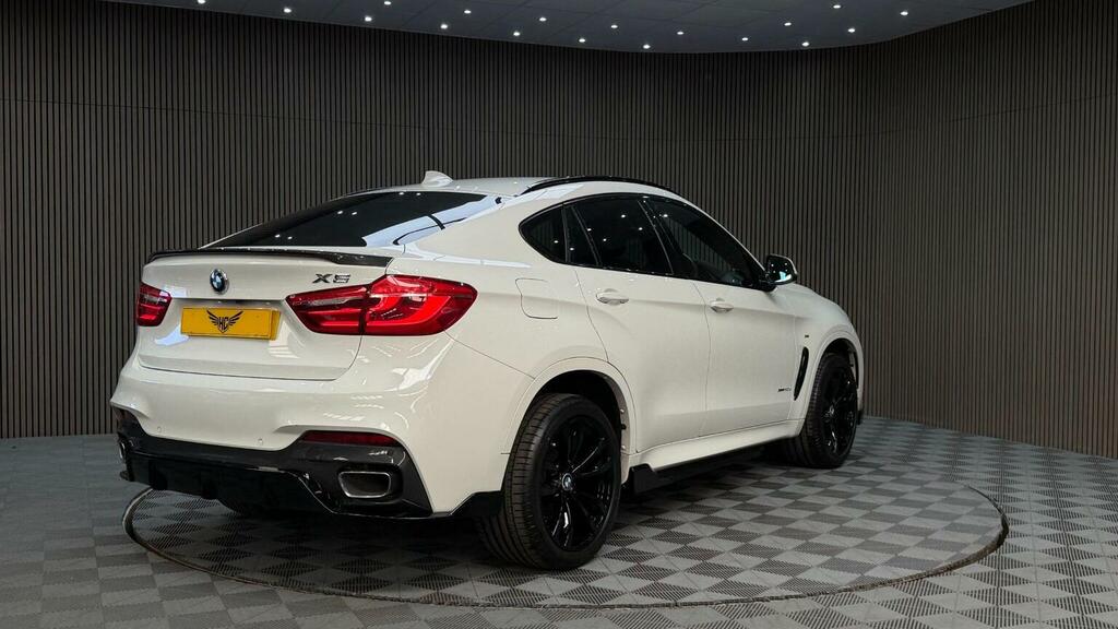 BMW X6 3.0 40D M Sport Xdrive Euro 6 Ss White #5