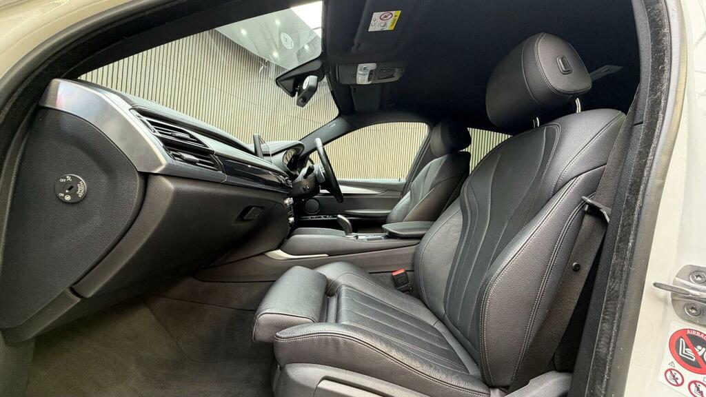 BMW X6 3.0 40D M Sport Xdrive Euro 6 Ss White #3