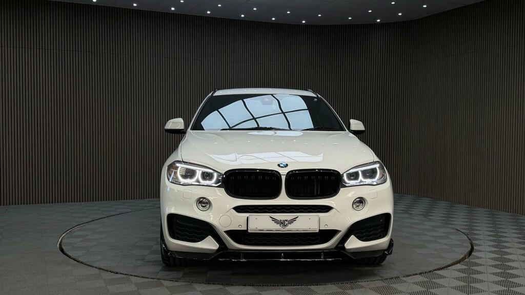 BMW X6 3.0 40D M Sport Xdrive Euro 6 Ss White #4