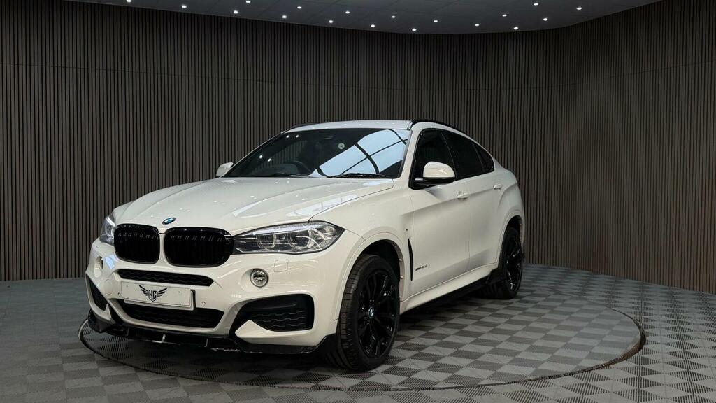 BMW X6 3.0 40D M Sport Xdrive Euro 6 Ss White #6
