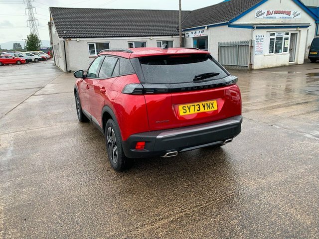 Peugeot 2008 1.2 Puretech Allure Suv Euro 6 Red #5