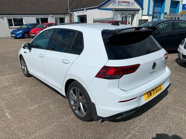 Volkswagen Golf 1.5 Tsi R-line Hatchback Euro 6 White #4