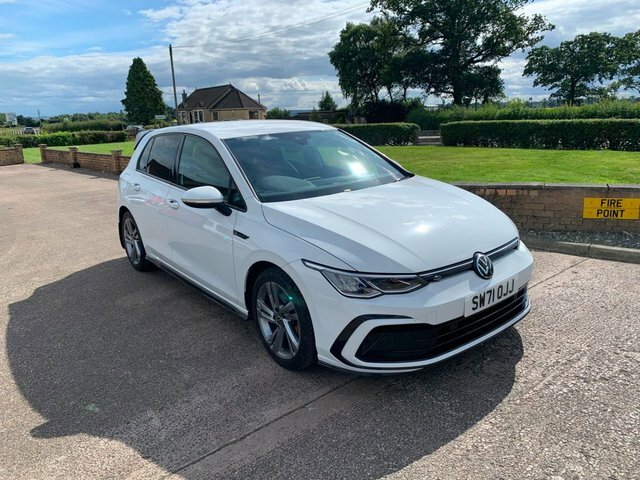 Volkswagen Golf 1.5 Tsi R-line Hatchback Euro 6 White #3