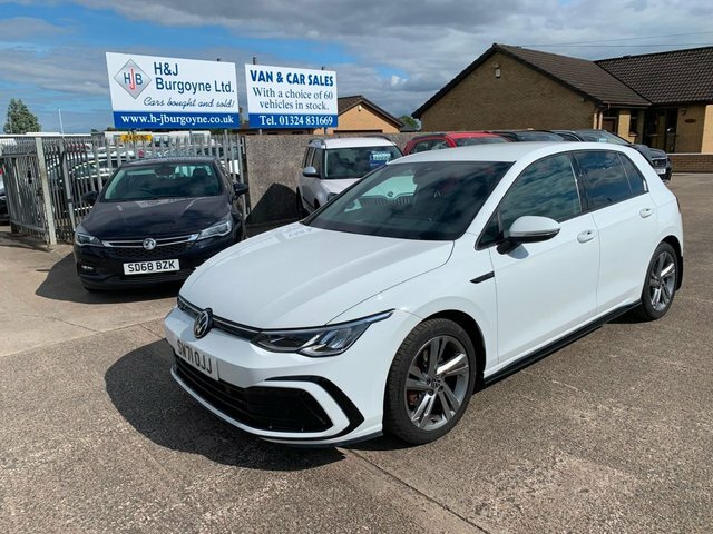 Volkswagen Golf 1.5 Tsi R-line Hatchback Euro 6 White