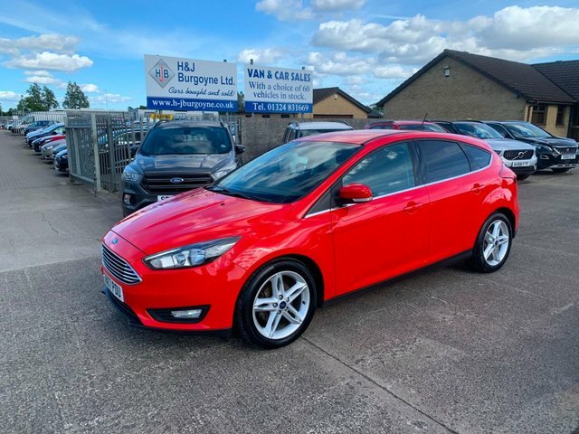 Ford Focus 1.0T Ecoboost Zetec Edition Hatchback M Red #3