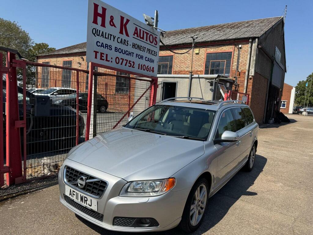 Volvo V70 Estate 2.4 D5 Se Lux Geartronic Euro 5 20111 Silver