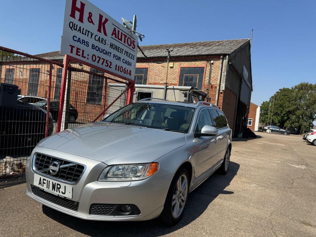 Volvo V70 Estate 2.4 D5 Se Lux Geartronic Euro 5 20111 Silver #2