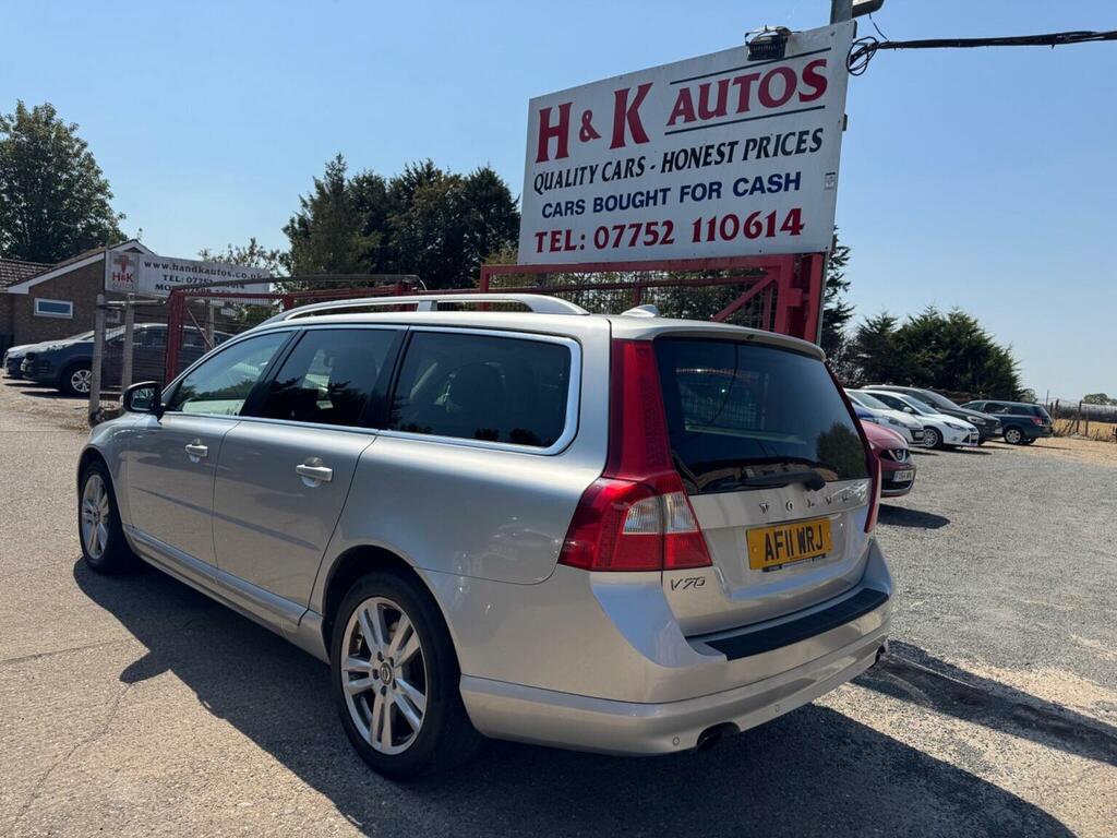 Volvo V70 Estate 2.4 D5 Se Lux Geartronic Euro 5 20111 Silver #4