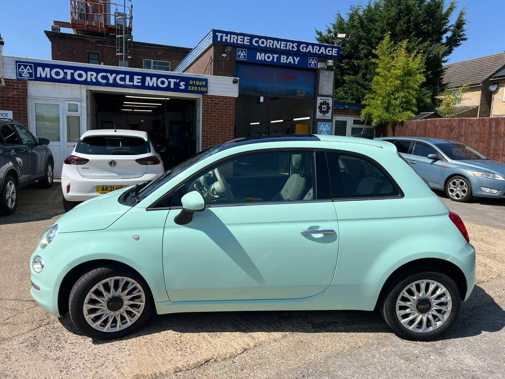 Fiat 500 Lounge Green #4
