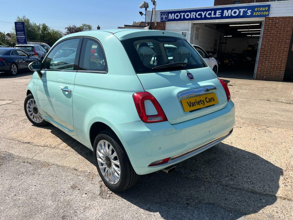 Fiat 500 Lounge Green #5