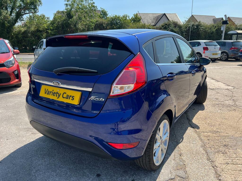 Ford Fiesta Titanium Blue #5