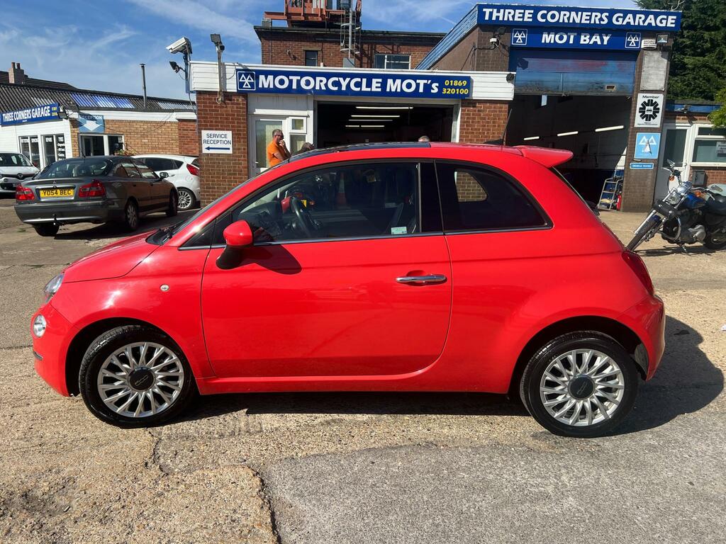 Fiat 500 Lounge Pink #4