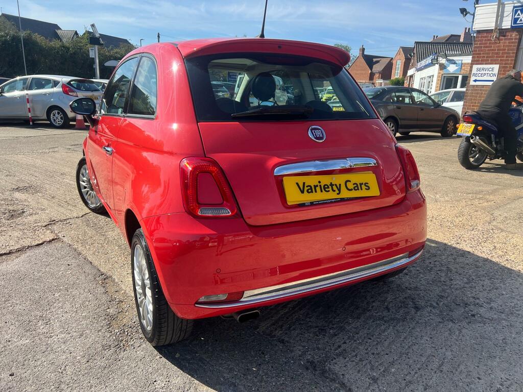 Fiat 500 Lounge Pink #5
