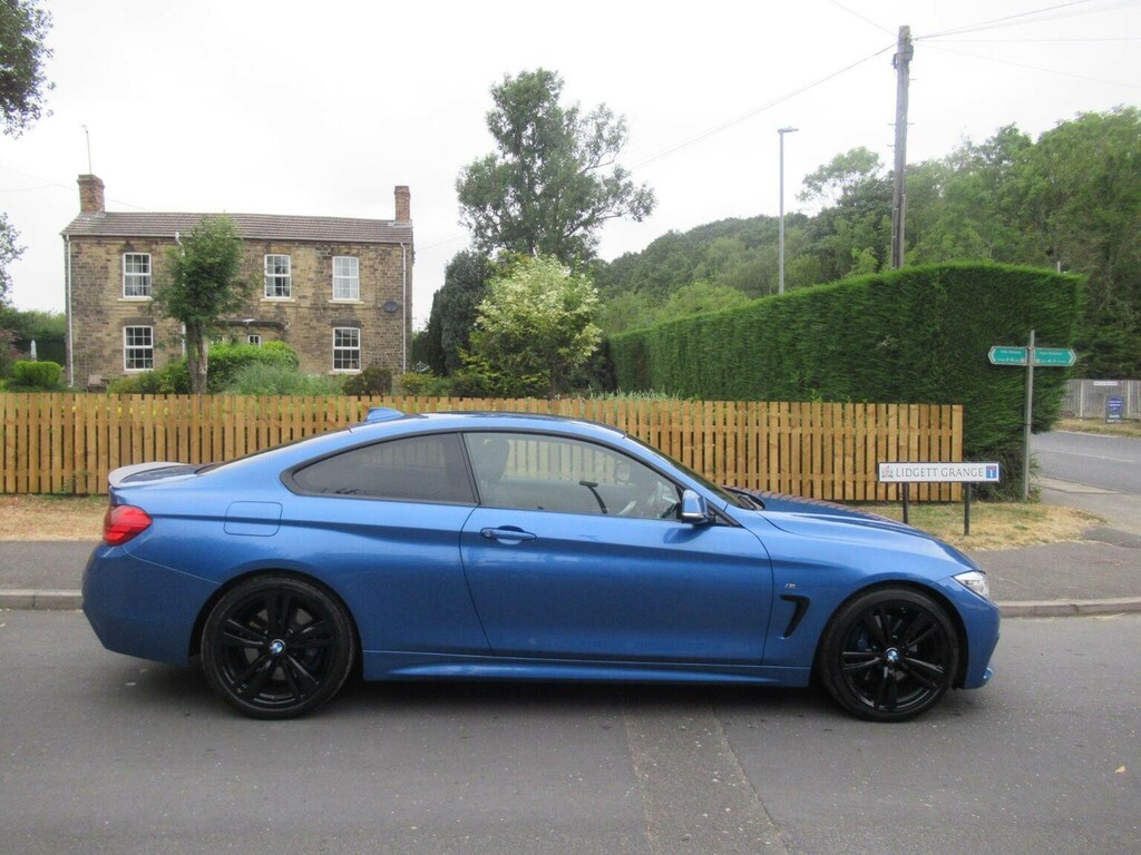 BMW 4 Series Gran Coupe Coupe 2.0 420D M Sport Euro 6 Ss 2017 YT17ZSO Blue #3
