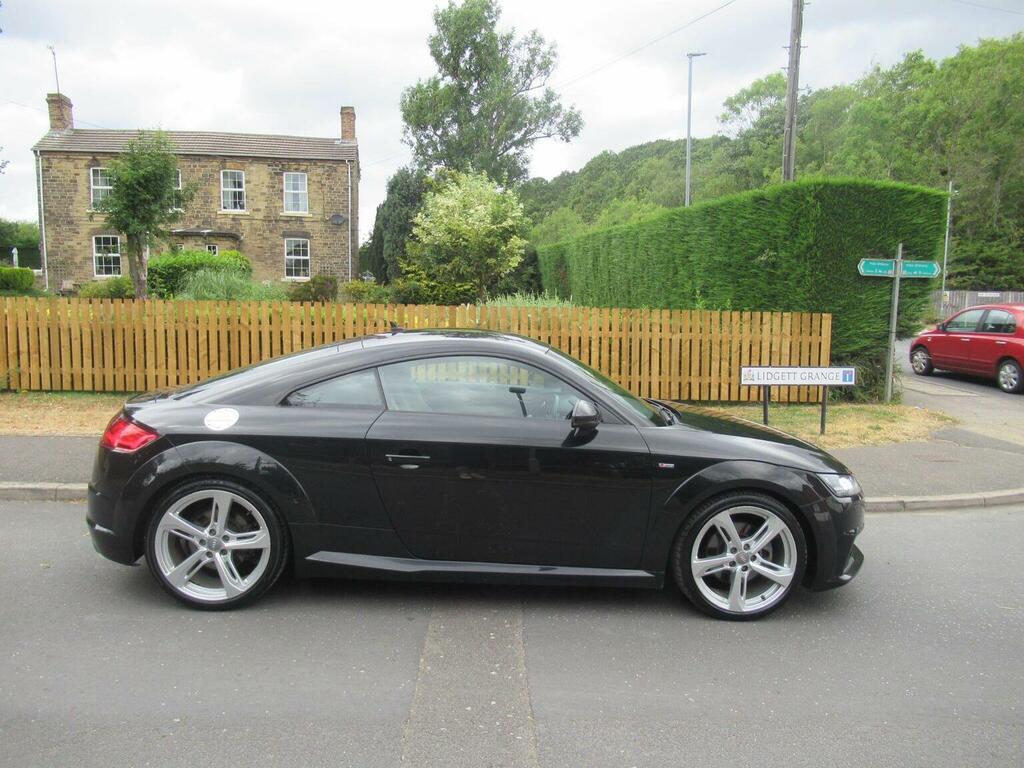 Audi TT 2.0 Tfsi S Line S Tronic Quattro Euro 6 Ss Black #3