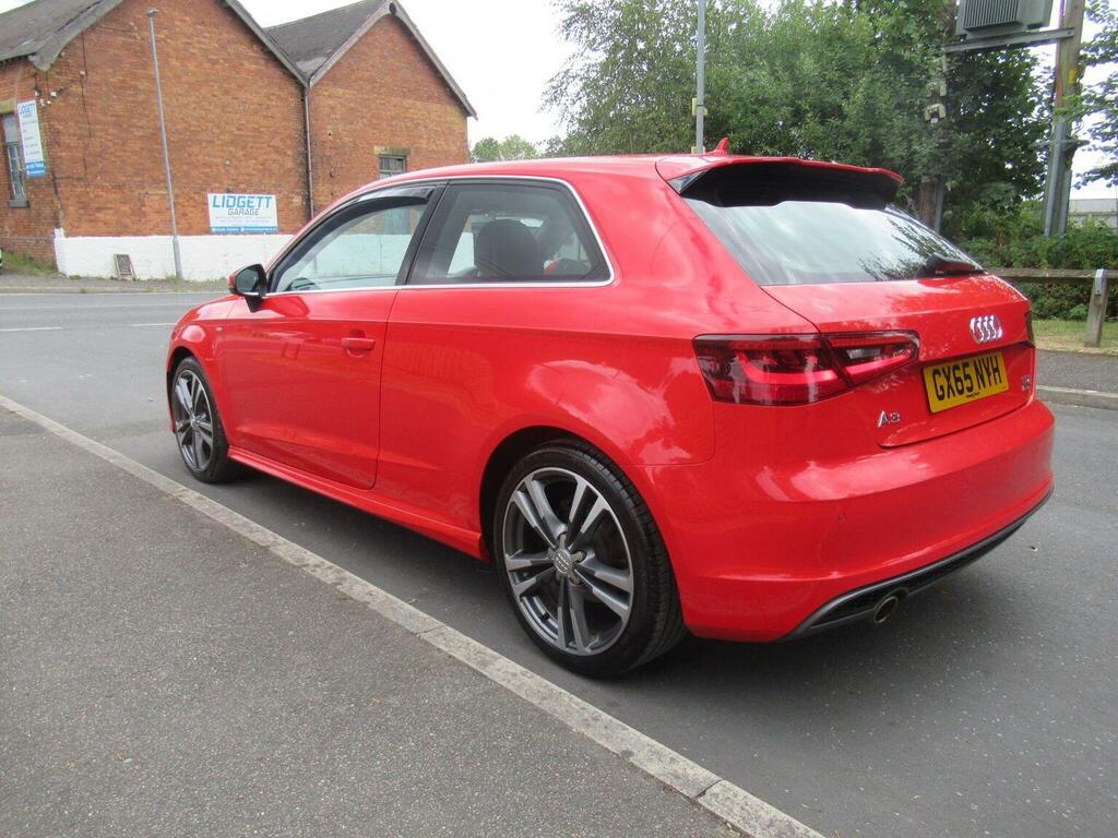 Audi A3 1.6 Tdi S Line Euro 6 Ss Red #6