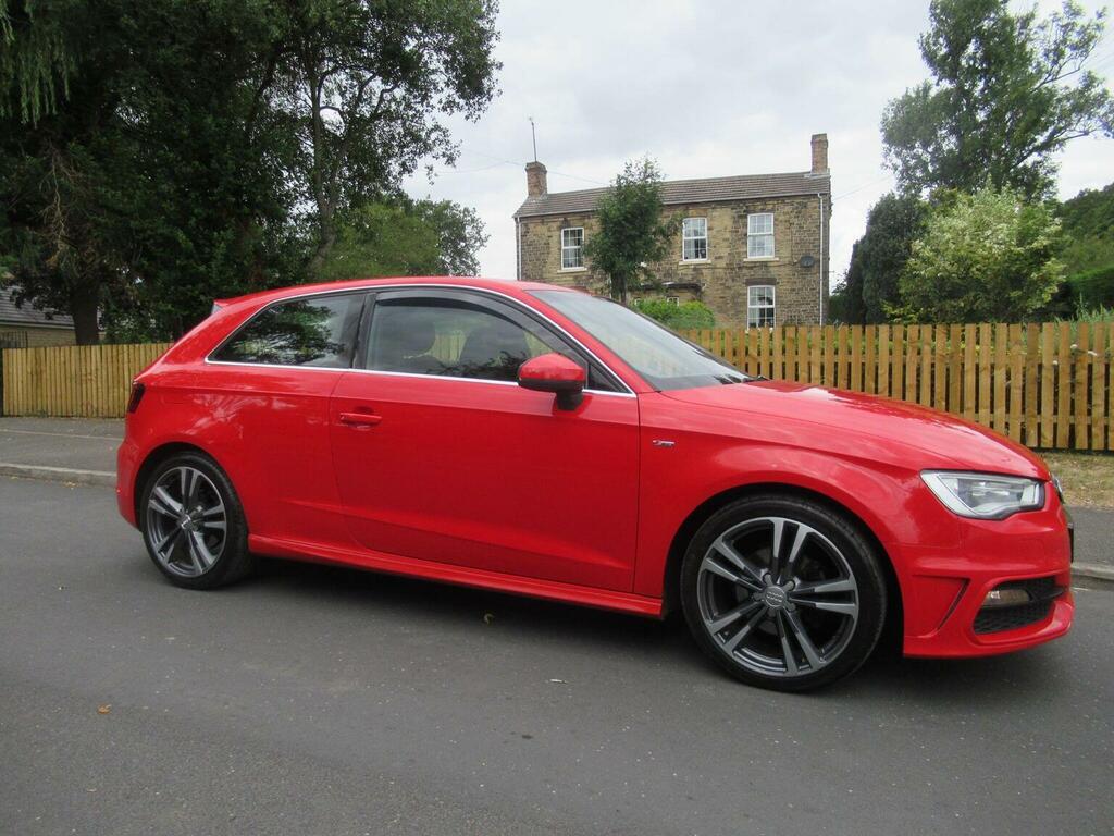 Audi A3 1.6 Tdi S Line Euro 6 Ss Red #2